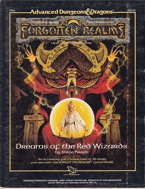  AD&D - Forgotten Realms - Dreams of the Red Wizards (B-Grade) (Genbrug)